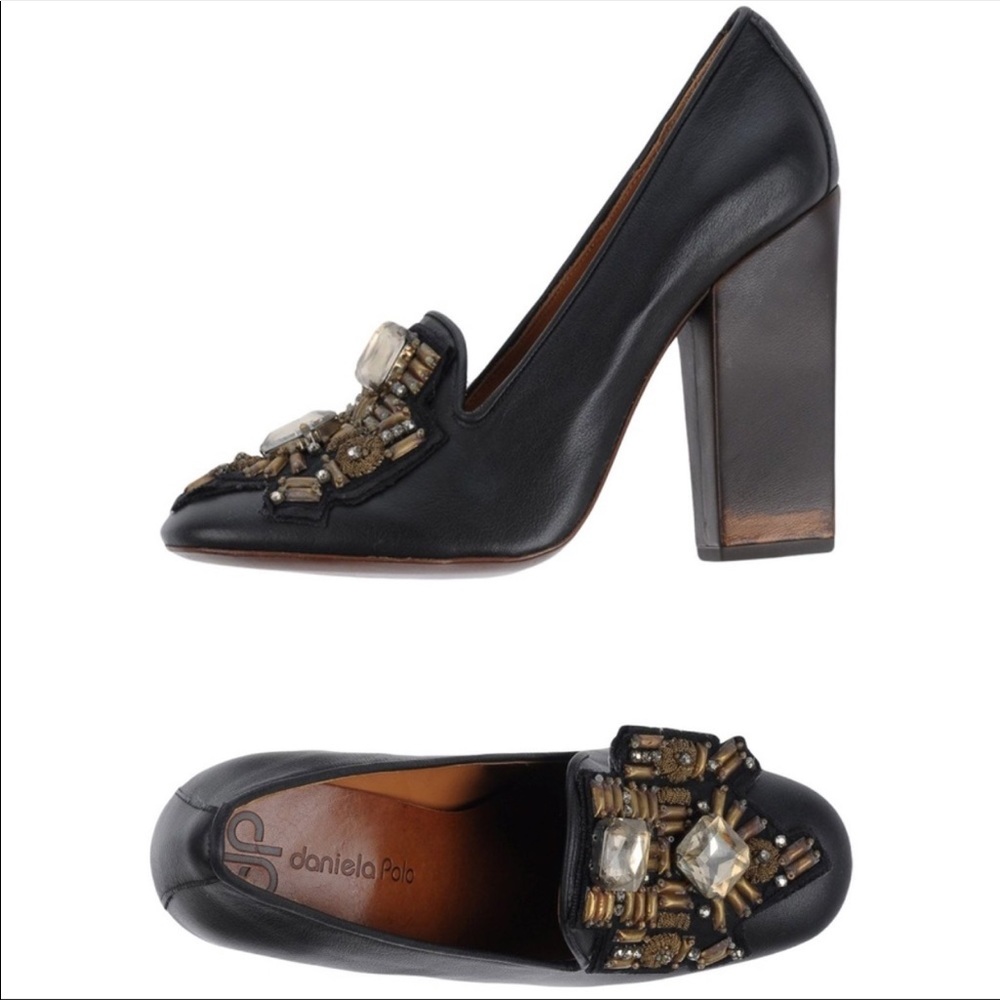 Daniella Polo embellished pumps